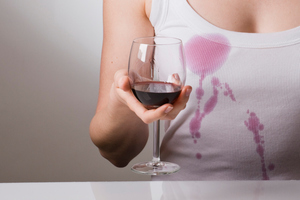 After spilling most of the glass' contents, ever ended up thinking, "May as well just have a shirt made of wine.'? Science has proven this isn't as ludicrous as you think. Photo / Thinkstock