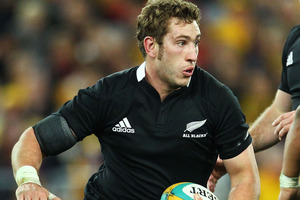 Luke Romano (pictured) and Brodie Retallick have only eight test caps between them but will start together for the first time on Saturday. Photo / Getty Images.