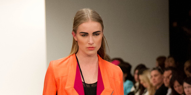 Dunedin designer Sara Aspinall debuted a strong first collection under her label Company of Strangers. Photo / APN