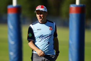 One of the longest-serving coaches, Brian Smith has taken teams to grand finals four times. Photo / Matt King