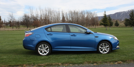 The MG6 GT, a five-door fastback, will be the first of several new models available in New Zealand. Picture / Ross Kiddie