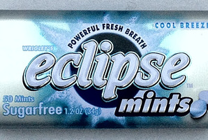 Eclipse Mints - Sugarfree Cool Breeze, $2.79 for 34g.