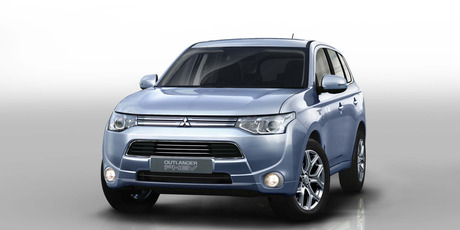 Mitsubishi's Outlander PHEV launches at the Paris motor show this month and will go on sale next year. Photo / Supplied