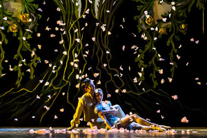 Qi Huan as the Prince and Lucy Green as Cinderella in the Royal New Zealand Ballet's performance. Photo / Supplied