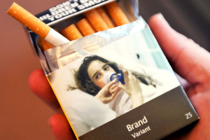 Despite the study, tobacco companies continue to assert there is no proof a logo-free, plain cigarette packet will reduce the appeal of smoking. Photo / Supplied