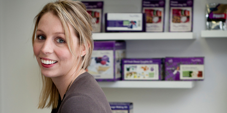 Being an absolute beginner at cheese-making helped her identify with potential customers, says Saskia Thornton. Photo / Dean Purcell