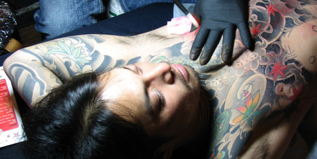 In Japan, irizumi ('insert ink') is the mark of a dodgy past. Photo / Ian Robinson
