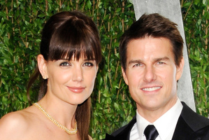 Recently single Katie Holmes will make her designer debut at New York Fashion Week this year.
Photo / AP
