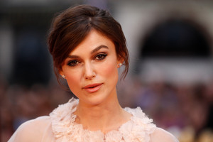 Keira Knightley arrives at the world premiere of Anna Karenina in London.
Photo / AP