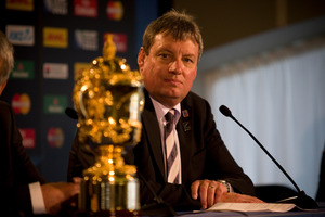 Martin Snedden, former Rugby New Zealand 2011 chief, has written a book on organising the World Cup, titled A Stadium of 4 Million. Photo / Dean Purcell