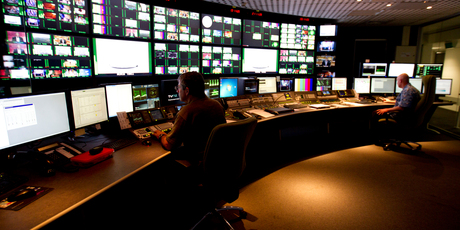 TVNZ control room. Photo / Dean Purcell.