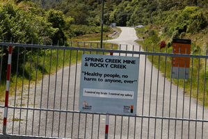 The entrance to the Spring Creek Mine. Photo / APN