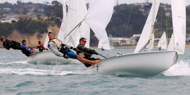 Young sailors competing in junior competitions with the Murray's Bay Sailing Club. Photo / Supplied
