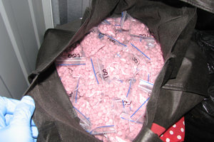 Designer drugs seized by the police in Auckland. Photo / Supplied
