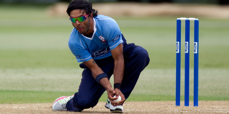 Despite being unknown in India, Kiwi cricket players such as Ronnie Hira receive star treatment there. Photo / File