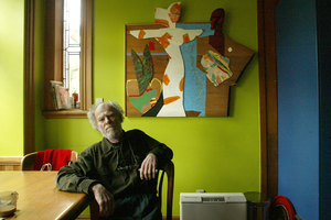 Pat Hanly's moral and political stance and his preoccupation with the human figure remained themes throughout his work. Photo / Brett Phibbs