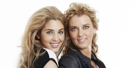 Jaime Ridge and Sally Ridge, stars of their own new reality show called 'The Ridges'. Photo / Supplied