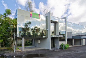 The two-level office, warehouse and showroom building for sale at Diane Drive on the North Shore.