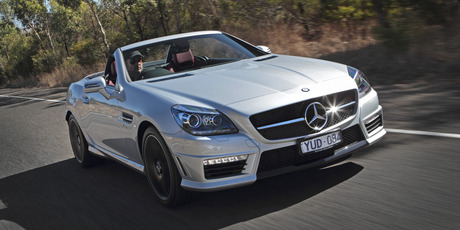 Mercedes-Benz SLK 55 AMG. Photo / Supplied