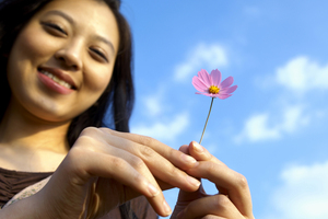 Going into the garden and picking flowers for yourself may give that wellbeing boost otherwise lacking in your daily routines. Photo / Thinkstock