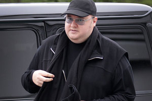 Kim Dotcom has apologised for making a series of comments about rape on Twitter. Photo / Sarah Ivey