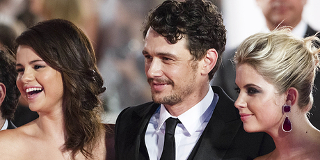 James Franco, pictured at the premiere of Spring Breakers in Venice, has been accused of defaming a former teacher. Photo / AP