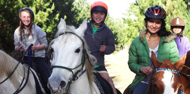 Kawhia Horse Treks take you close to history and nature. Photo / Supplied