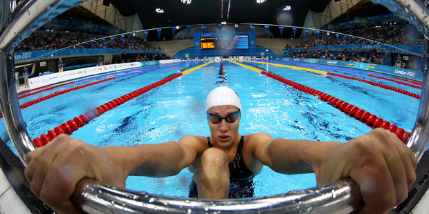 Sophie Pascoe competes in the Women's 100m Backstroke. Photo / Getty Images