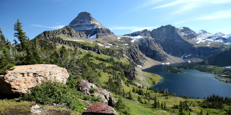 The Empire Builder's 3548km journey from Chicago to Seattle and Portland takes passengers through Montana's widescreen backdrops. Photo / Thinkstock
