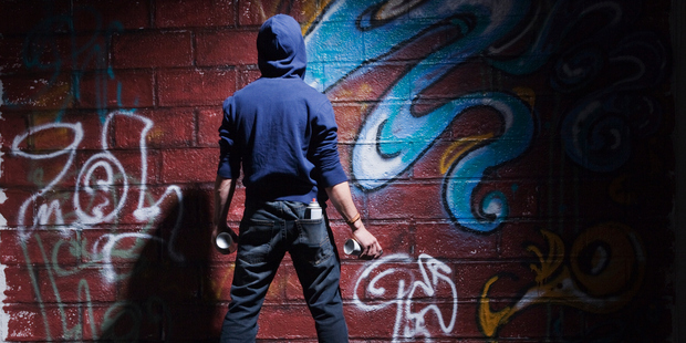 Calum Penrose believes the number of graffiti attacks is declining and will continue to do so under the council's new graffiti plan. Photo / Thinkstock
