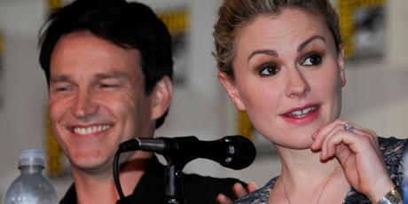 Anna Paquin and Stephen Moyer's twins have arrived early. Photo / AP