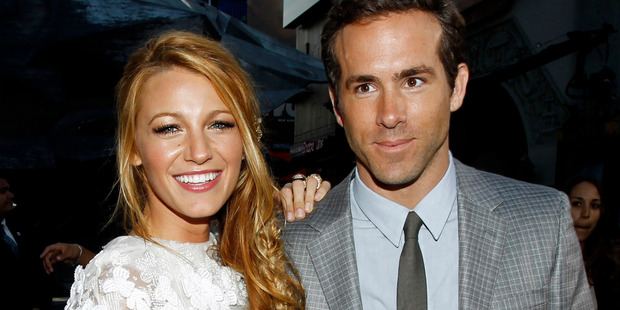 Blake Lively and Ryan Reynolds are married but details are scarce. Photo / AP