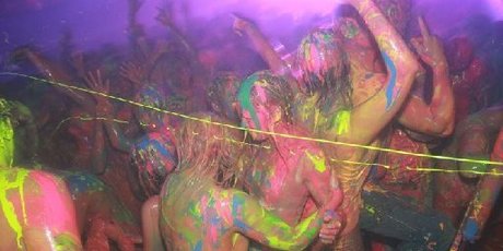 Heaven & Hell's first paint party held in April.