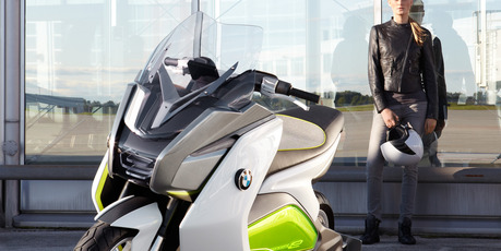 BMW is aiming high with its near-production ready scooter range. Photo / Supplied