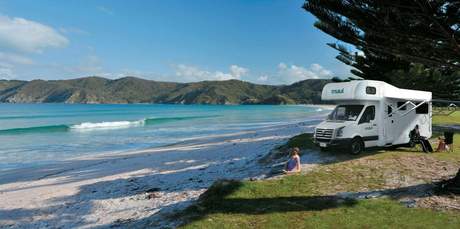 Campervans offer adventure in comfort. 'It's like living inside your very own transformer' - Rob Cox. Photo / Supplied
