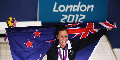 Sophie Pascoe has added a third silver to her three golds at the London 2012 Paralympic Games. Photo / Getty Images