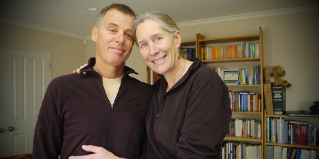 Gemma and Mark Utting have rediscovered their love. Photo / Jason Dorday