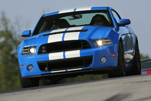 2013 Ford Shelby GT500 on track at Road Atlanta. Photo / Supplied