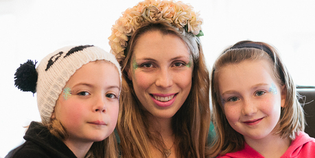 Fun, fairies and dressing up add to the atmosphere of a high tea. Photo / Jasmine Kovach