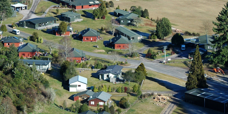 The Tihoi camp where St Paul's Collegiate seniors will spend a year. Photo / Supplied