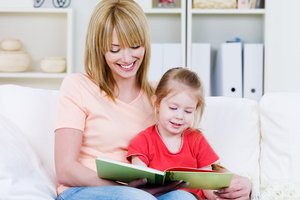 Reading to children helps them to build a vocabulary. Photo / Supplied