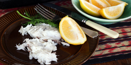 Salt crust snapper is succulent and moist. Photo / Doug Sherring