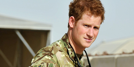 Prince Harry has arrived at Camp Bastion in Afghanistan. Photo / AP