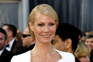 Gwyneth Paltrow at the Oscars. The actress has been named the world's best dressed woman.
Photo / AP
