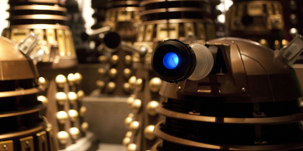 Daleks in Dr Who. Photo / Supplied