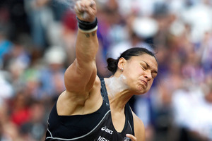 Valerie Adams is now unbeaten in 30 events dating back more than two years. Photo / Mark Mitchell
