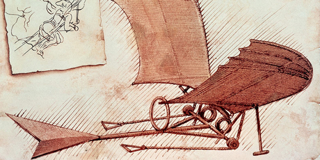 Leonardo da Vinci's drawings show he visualised flying machines centuries before man flew ... but that doesn't invalidate the word 'impossible'. Photo / Supplied