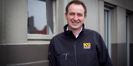 Calvin Smith, chief executive of K9 Natural Food. Photo /Natalie Slade