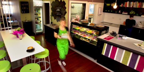 Stripe Cafe, Titirangi, Auckland. Photo / Steven McNicholl