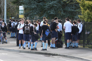 Shirley Boys High School pupils could merge with Christchurch Boys' High under a Government proposal. File photo / APN